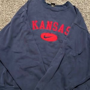 90s vintage Nike Kansas crewneck